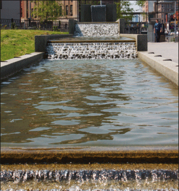 History’s flow is evoked in a new Canal St. park 17 flow-2009-08-18_z