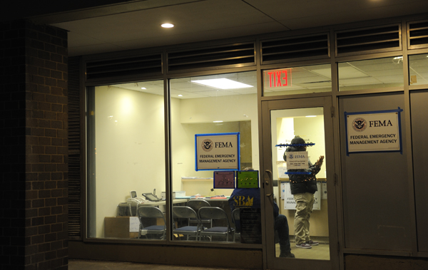 FEMA extends deadline to apply for federal assistance 1 A FEMA Disaster Recovery Center at Southbridge Towers.(Photo by Terese Loeb Kreuzer)
