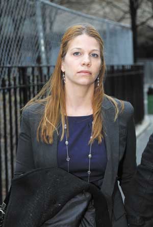 Man gets 240 years in East Village hostage incident 2 Margret Gidley leaving Manhattan Supreme Court last December