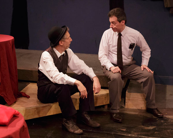 East Village essence, distilled through truth and fiction 5 Photo by John Kalish Jerry Goralnick and John Blaylock in the 2012 production of “Willow Grove,” by Isidore Elias.