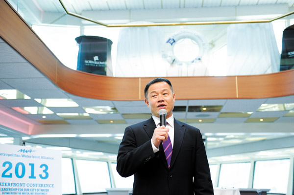 Liu and city say Seaport operator owes $1.3 million 1 Downtown Express photo by Terese Loeb Kreuzer City Comptroller John Liu.