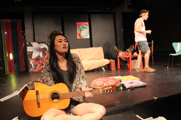 Photo by KL Thomas  From “Advance Guard” — Mari Yamamoto and Ben Kaufman.