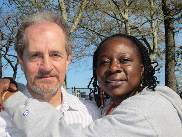 Paul Caruso and his wife, Carol, in 2012.