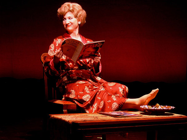 TEA FOR THREE: LADY BIRD, PAT & BETTY 2 Photo by Ron Marotta You’ll laugh, you’ll cry: Elaine Bromka, as Betty Ford.