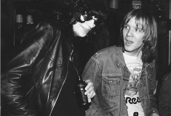 ‘Best of Punk’ packs a punch; Gabba gabba hey! 3 Photo by Ellen Polk Joey Ramone and Punk magazine editor John Holmstrom in 1976, one of the classic photos in “The Best of Punk Magazine.”