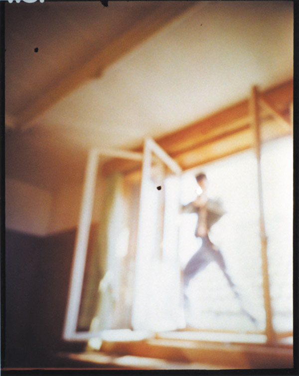 Buhmann on Art 4 Image courtesy of the artist and apexart Rudolf Steiner’s “Pictures of me, shooting myself into a Picture (2)” (1997, Farbdia Fujichrome RDPII, 10 x 8 in.) is part of apexart’s “Death of a Cameraman.”