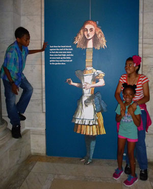 Community Activities, Sept. 25, 2013 2 Photo by Lynn Ramsey Tony, Elizabeth and Sky (with Alice), during the Fulton Youth Reading Circle’s recent trip to “The ABC of It: Why Children’s Books Matter” (an exhibit on display at the 42nd St. New York Public Library, through March 23, 2014).