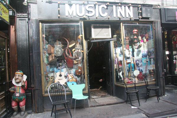 A good guitar is a work of art 6 Photo by Michael Lydon Music Inn (169 W. Fourth St.) has guitars, of course — plus “every instrument you’ve never heard of.”