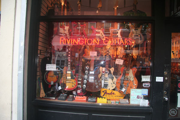A good guitar is a work of art 3 Photo by Michael Lydon Owner Howie Statland moved his shop to E. Fourth St. (from Rivington) five years ago.