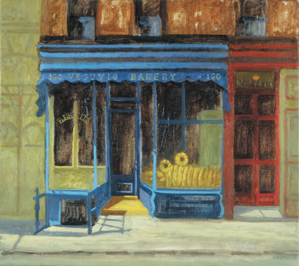Painting Lower Manhattan, ‘just ahead of the wrecking ball’ 2 “Vesuvio Bakery” (18x20 inches). IMAGES COURTESY OF THE ARTIST