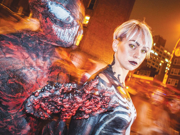 Creatures of the night come out to play at parade 3 Photos by Milo Hess