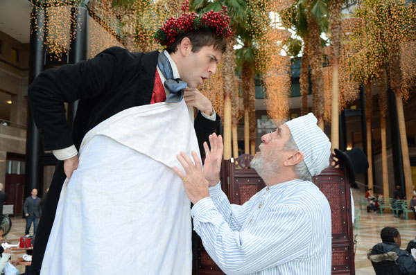 Choose a ‘Carol’ that fits your bill 6 Scrooge goes from grump to goose-buyer, in 15 minutes. PHOTO COURTESY OF NEW YORK CLASSICAL THEATRE