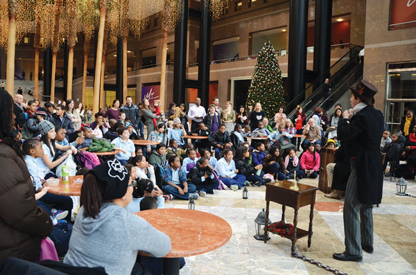Put this bite-sized ‘Carol’ on your lunch menu 3 Photos courtesy of New York Classical Theatre Limited time and space — but NY Classical Theatre’s two-person “Christmas Carol” gets the job done.