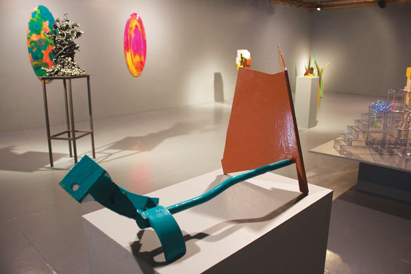 Buhmann on Art, Jan. 29, 2014 5 Image courtesy of FiveMyles Six sculptors are featured in “Color Formed,” on view through Feb. 23 at Brooklyn’s FiveMyles gallery.