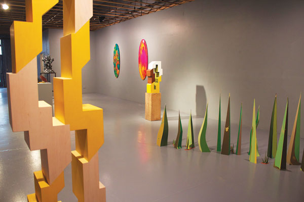 Buhmann on Art, Jan. 29, 2014 6 Image courtesy of FiveMyles An installation shot from “Color Formed” — at FiveMyles through Feb. 23.