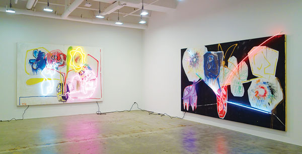 Buhmann on Art, Jan. 29, 2014 3 Image courtesy of Mike Weiss Gallery “Thrush Holmes: All Lit Up On Wine” — at Mike Weiss Gallery, through March 1.