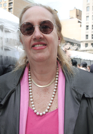 Gale Brewer, the hardest-working woman in government 2 Borough President Gale Brewer had it “made in the shades” at the Earth Day festivities in Union Square on Tuesday. Photo by Tequila Minsky