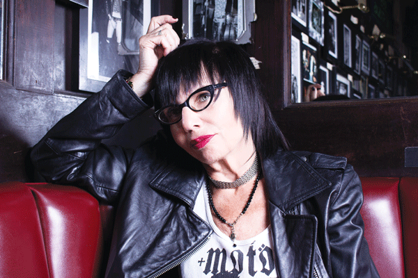 Needles, Knives, Past and Present Lives 2 ‘Retrograde’ author Puma Perl hosts her quarterly “Pandemonium” event on June 27, at The Bowery Electric’s Map Room. Photo by Len DeLessio (delessio.com)