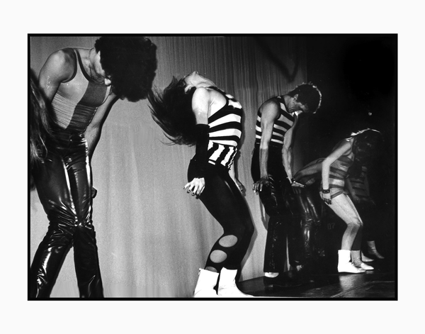 Courtesy of the artist & Carter Burden Gallery Flo Fox’s “Disco Line-Up” (16” x 20” framed, 1978) is on view at the Carter Burden Gallery through July 24 (the same date as the Chelsea Art Walk). 
