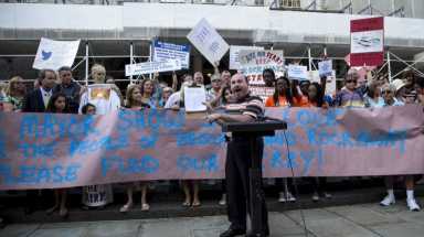rockaway ferry protest amny cropped
