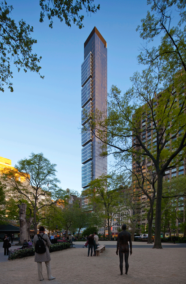 Flatiron is at crossroads of history and hot 1 One Madison as seen from Madison Square Park. DAVID SUNDBERG/ ESTO