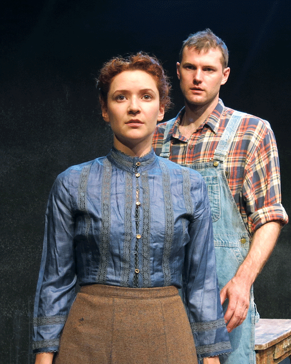 Just Do Art, Week of Sept. 25, 2014 4 Olivia Killingsworth and Quinlan Corbett, in the Metropolitan Playhouse production of “Icebound.” Photo by Jeremy X. Halpern