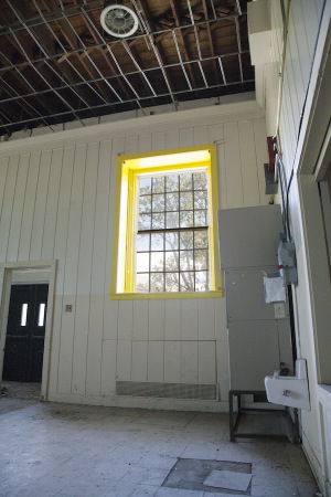 Art studios by the dozens coming to Governors Island 1 Part of Building 301, which Spaceworks, will convert to artist studios. Photo couresy of Spaceworks.