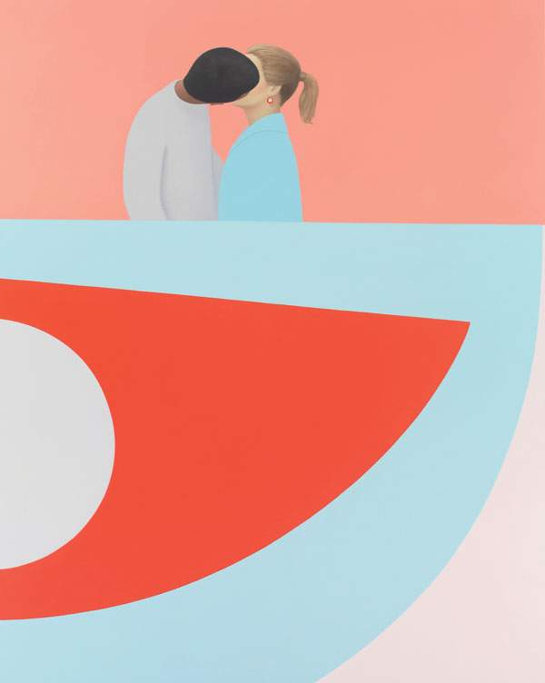 Buhmann on Art 2 Ridley Howard: “Grand Avenue Kiss” (2014). Oil on linen | 50 x 40 in (127 x 101.6 cm). Photo: Jeffrey Sturges, New York (courtesy the artist and Koenig & Clinton, New York)
