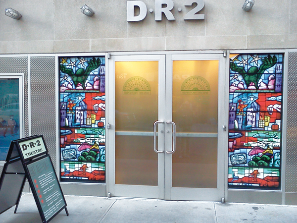Photo by Scott Stiffler Union Square’s DR2 Theatre is just 10 blocks away from The Irish Repertory Theatre’s once and future home.