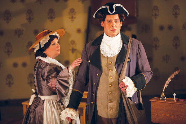 Community Activities, Week of Jan. 15, 2015 1 Photo by Robert J. Saferstein Soprano Victoria Tralongo and baritone Peter Kendall Clark, from the 2013 Chelsea Opera production of “A Distant Love: Songs of John and Abigail Adams.” The company’s Jan. 24 gala will raise funds to match their NEA grant and send the production on tour this summer.