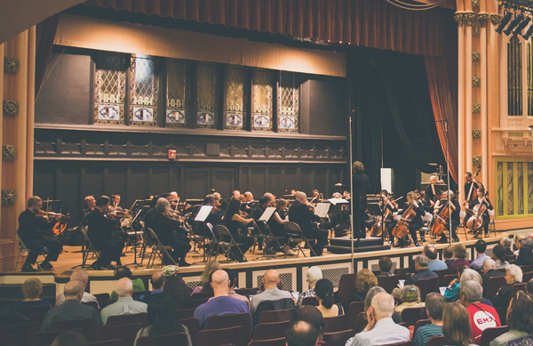 Just Do Art, Feb. 26, 2015 3 Photo by Da Ping Luo The Greenwich Village Orchestra returns to Washington Irving Auditorium for three Sunday afternoon concerts, on March 1, April 12 and May 17.