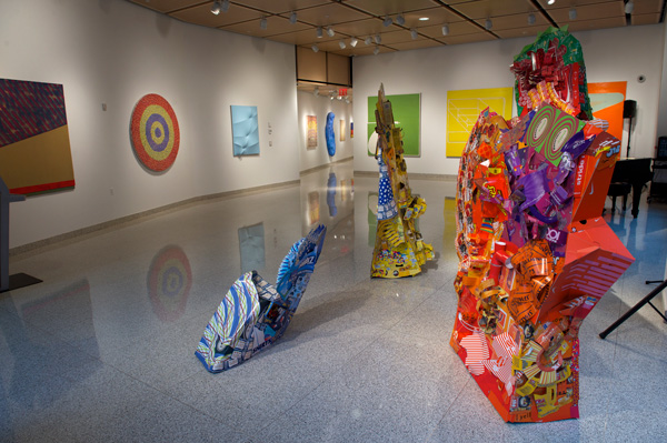 BMCC’s Shirley Fiterman Art Center finds its voice 1 Photo by Louis Chan An installation view from 2014’s “Material Way” exhibit.