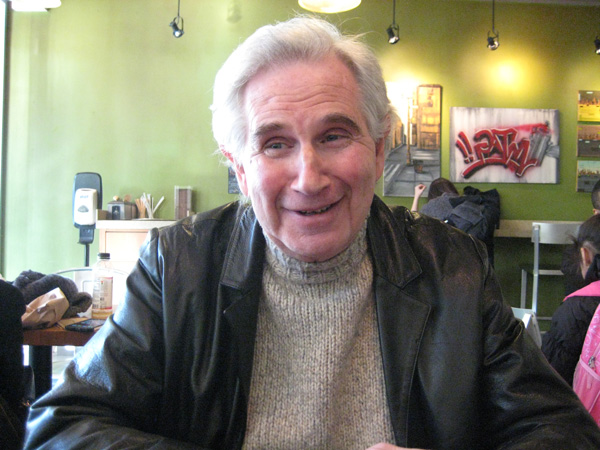 Author’s Dream Project Started in Sleep 2 Photo by Dusica Sue Malesevic. Author David Finkle discusses his “dream” project, at Brooklyn Bagel & Coffee Company (Eighth Ave. btw. 24th & 25th Sts).