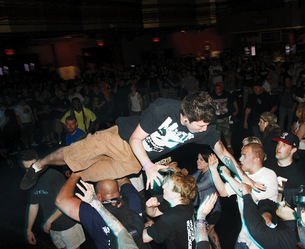 Hardcore bands and fans thrash at Webster Hall 4 Photos by Clayton Patterson