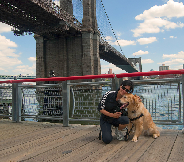 Seaport Report, Week of Sept. 24, 2015 1 Photographer Debra Florez and Arthur.
