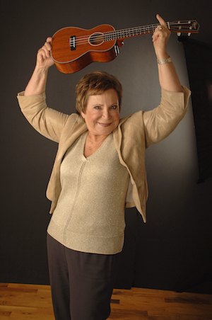 Her Cancer Was No Show Stopper 2 Ukulele lady D’yan Forest didn’t let morning radiation treatment stop her from driving to a gig in Staten Island. Photo by Stephen Greving.