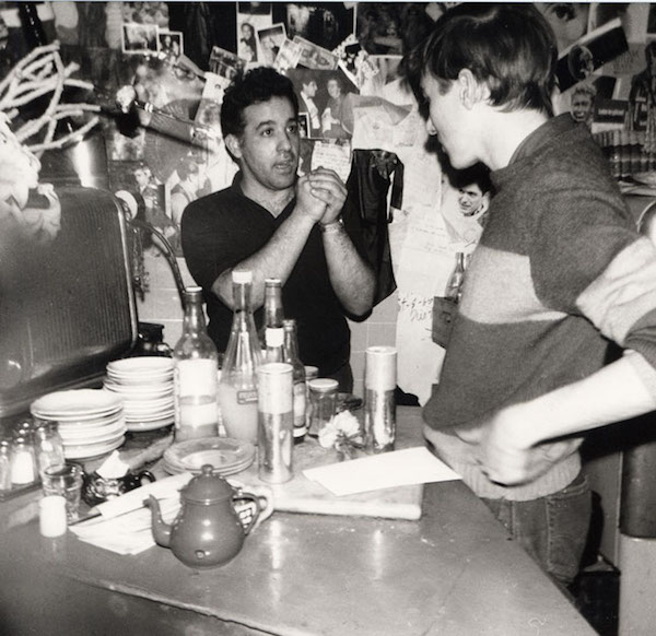 'Magic Time' at the Caffe Cino 1 Joe Cino, left, and the director Marshall Mason. Photo by James Gossage.