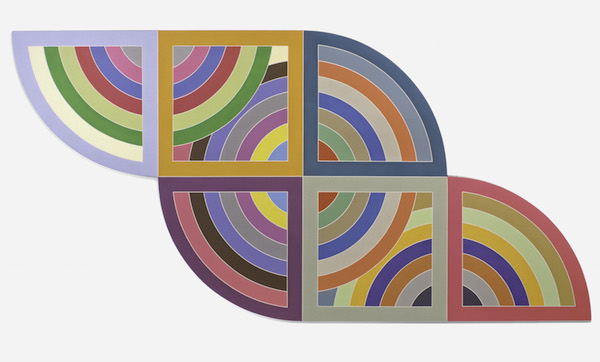 Painting for the experience: Frank Stella at the Whitney 5 “Harran II” (1967. Polymer and fluorescent polymer paint on canvas. 120 x 240 in. / 304.8 x 609.6 cm). © 2015 Frank Stella/Artists Rights Society (ARS), New York.