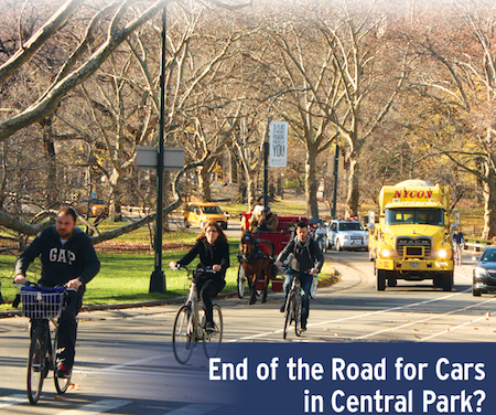 End of the Road for Cars in Central Park? 1 COVER PHOTO BY MICHAEL SHIREY