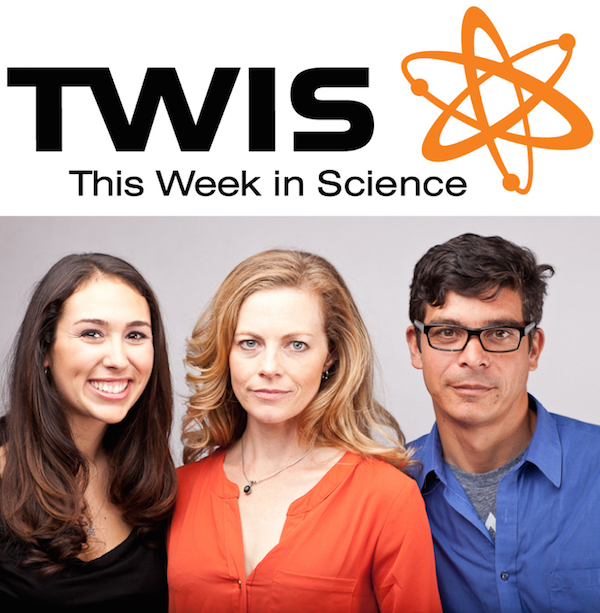 They came from the cold: Winter festivals 1 The “This Week in Science” crew asks big questions about the news you missed during the past seven days — Jan. 7 at the STEM Fest. Photo courtesy “This Week in Science”