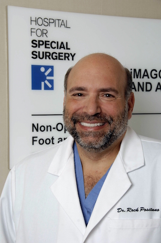 A Foot Doctor Who Learned at a Renaissance Man’s Knee 1 Dr. Rock G. Positano. | HOSPITAL FOR SPECIAL SURGERy