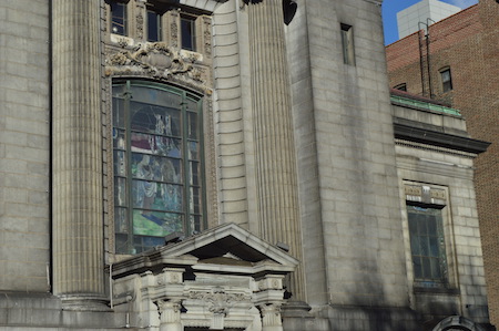 Residential Conversion of Central Park West Church Rejected After Months of Hearings 2 The stained glass windows, which the developers hoped to alter, may have been created by Mary Elizabeth Tillinghast, a noted stained glass artist from a century ago. | JACKSON CHEN