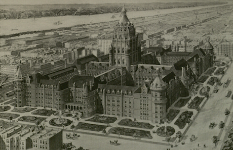 Natural History Museum Expansion Critics Call for Long-Range Master Plan 1 The American Museum of Natural History as envisioned in its 1872 Master Plan. | AMERICAN MUSEUM OF NATURAL HISTORY
