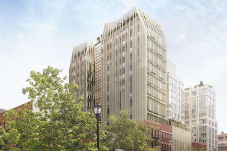 Marymount's East 97th Street Tower Rejected by CB11 1 A rendering of the Marymount School's proposed new campus on East 97th Street. | MARYMOUNT SCHOOL OF NEW YORK
