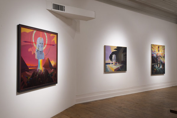 An outsider's remote view of all things 4 Installation view: “Ingo Swann: A Remote View.” Image courtesy La MaMa La Galleria.