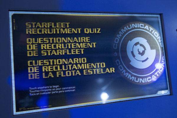 Trek to the Intrepid And You’re a Starfleet Cadet 2 A quiz sets the stage for a series of aptitude tests that will determine your focus as a Starfleet cadet. | ERIKA KAPIN PHOTOGRAPHY