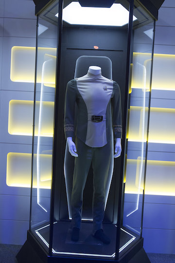 Trek to the Intrepid And You’re a Starfleet Cadet 3 Now a classic, this Starfleet uniform from 1979’s “Star Trek: The Motion Picture” was widely panned by fans at the time. | ERIKA KAPIN PHOTOGRAPHY