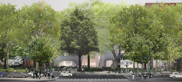 Heaping Praise, Landmarks Preservation Okays Gilder Center Project 2 A view of the proposed Richard Gilder Center for Science, Education, and Innovation expansion looking east on East 79th Street. | AMERICAN MUSEUM OF NATURAL HISTORY