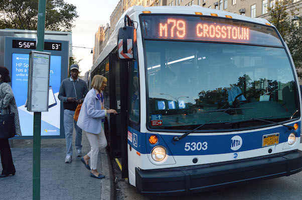 Select Bus Service Coming to 79th Street 1 The M79 bus route may soon enjoy select bus service. | JACKSON CHEn