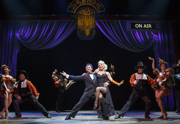 Corbin Bleu and Megan Sikora in Gordon Greenberg and Chad Hodge’s “Holiday Inn,” directed by Greenberg and with music by Irving Berlin. | JOAN MARCUS  